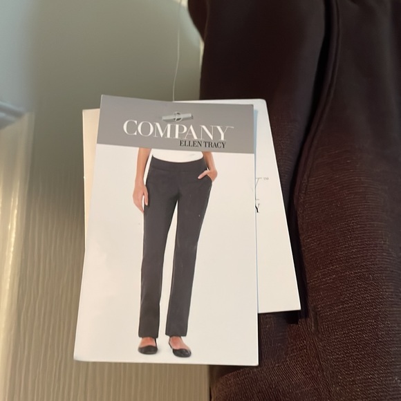 Ellen Tracy Company Espresso Dress Pants - Picture 3 of 4